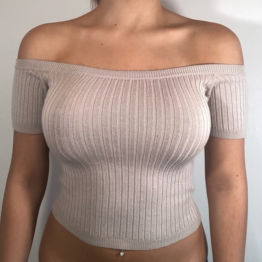 Off the shoulder top